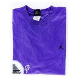Vintage - JORDAN' Purple T Shirt 23 Graphice Made