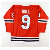 Bobby Hull REPLICA CUSTOM Signed Jersey Inscribed