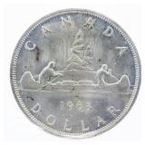 Canada - 1963 $1 MS-63 - ICCS
