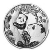 2021 China Pana Coin 30Gr .999 Fine Silver