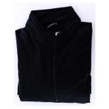 JORDAN  (85-05) Black Zip Neck - Pullover Size L