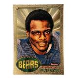 Chicago Bears -Walter Payton 23kt Gold Leaf Card 1