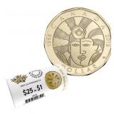 RCM  2019 Equality $1 Coin, Special Wrap Roll - 25