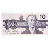 Bank of Canada 1989 $10 'BEG'