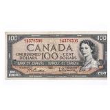 Canada 1954 $100 Modified Portrait