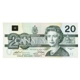 OLMSTEAD Original Estate - 1991 $20 GEM UNC 65 (EI