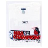 Reebok NBA 2004 Champions Detroit Pistons Size M