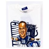 NFL Reebok 'PEYTON MANNING' Graphic T Shirt Size
