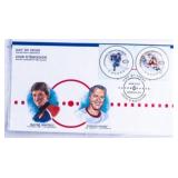 Canada Post NHL 50th All Star Game First Day Cover