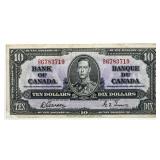 Bank of Canada 1937 Ten Dollars
