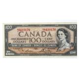 Bank of Canada 1954 $100.00