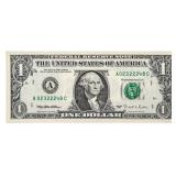 USA 1995 Federal Reserve Note $1 Green Seal