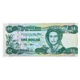 Central Bank of Bahamas One Dollar UNC