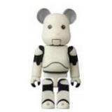 Mediacom Be@rbrick  100% Series 44 'ARTIST JUNK H
