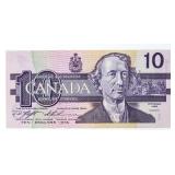 Bank of Canada 1986 Ten Dollars GEM UNC