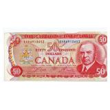 Bank of Canada 1975 Fifty Dollars -RCMP Formation