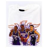 Vintage NBA Three Player Burst T Shirt Size XL PHX