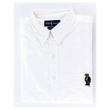 RALPH LAUREN - 'BLAKE' Cotton Sport Shirt White