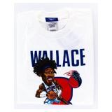 Reebok NBA White T Shirt - Player Wallace Photo T