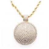 Urban Necklace - 28' Rope Style Chain w/ Round Be