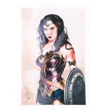 Artist - 'Tony Santiago' Wonderwoman Lithograph,