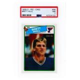 1988 OPC #66 Brett Hull PSA NM7