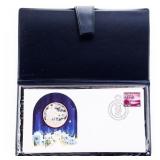 1975 Christmas Proof Sterling Silver First Day Cov
