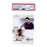 2022 Leaf Multi Sport #LMCR 'Messi/Ronaldo' GEM M