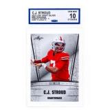 2022 LEAF DRAFT SILVER #RS-15 Rookie -C.J. Stroud'