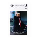 2021 LEAF ICARD #9 Donald J. Trump/487  BCCG 10