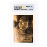 1996 TOPPS 22K GOLD #311 Mickey Mantle 1952 Rookie