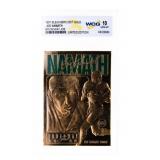 1997 Bleachers 23kt Gold 'JOE NAMATH' Broadway J