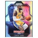 LeBron James 2022-23 Panini Prizm Monopoly All-Sta