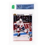 Wayne Gretzky 1991-92 Upper Deck French Canada Cup