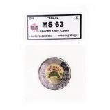 Canada 2019 $2 D- Day 75th Anniversary -Colour  MS