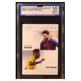 Lionel Messi / Neymar 2022 Leaf Special Release Ex