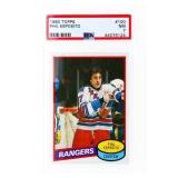 1980 Topps Hockey #100, Phil Esposito, NY Rangers,