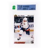 Steve Thomas - Autographed Card - 1991-92 Upper De