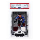 2018 U.D. ARTIFACTS #68 Gabriel Landeskog Jersey P