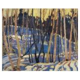 Tom Thomson (1877-1917) 'Snow Shadow' 17.5x24 Th