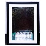 Aztec Gate & Wall Framed 17 x 23'