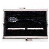 Vintage WALDMAN Sterling Silver Pen w/ Case Origin