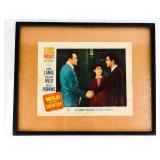 Vintage ELVIS PRESLEY Meet n Greet Poster Framed