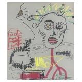 'Never a Day Lost' - By Paul Kostabi 20'x22' F