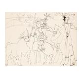 Picasso 11 x 14 Picador On Horseback In Arena