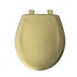 200SLOWT 031 Round Closed Front Toilet Seat in Har