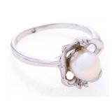 925 Sterling Silver Ring, Size 6, Genuine Culture