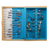 Cutlery Store Cage w. Children & Vintage Cutlery