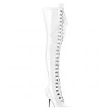 Pleaser SEDUCE-3024 Single Soles : Thigh High Boot
