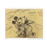 Disney Sketch Scene Giclee - 'The Brave Little Ta